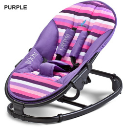 BOOM Toyz by Caretero leżaczek dla niemowląt do 9kg - Purple