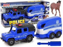 Auto Terenowe Transporter Policja Do Rozkręcania DIY Koń