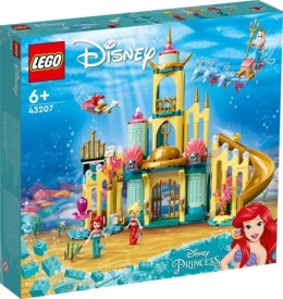 LEGO 43207 DISNEY PRINCESS Podwodny pałac Arielki p4
