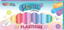 Plastelina 12 kolorów Pastel Colorino 87805 PATIO