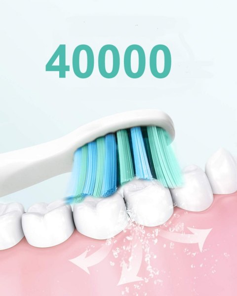 Szczoteczka soniczna elektryczna Fairywill D7 biała + 4 końcówki