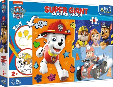TREFL 42001 Puzzle 15 GIANT Poznaj Psi Patrol