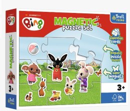 TREFL 93165 Puzzle magnetyczne - Zabawny świat Binga*