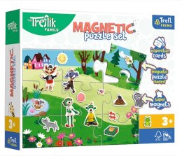TREFL 93166 Puzzle magnetyczne - Treflikowy dzień