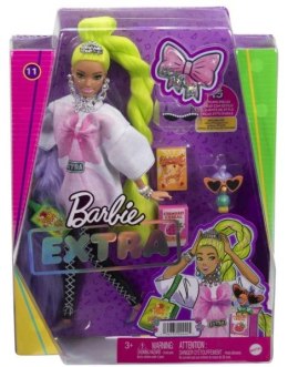 PROMO Barbie Lalka EXTRA MODA + akcesoria 11 HDJ44 GRN27 MATTEL