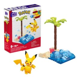 MEGA Pokemon Pikachu na plaży Zestaw klocków HDL76 MATTEL
