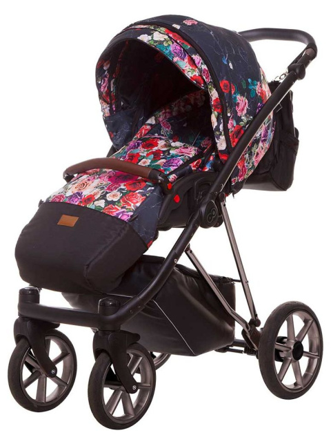 Sport Musse BabyActive wózek spacerowy idealny na drogi i bezdroża - Dark Rose