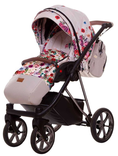 Sport Musse BabyActive wózek spacerowy idealny na drogi i bezdroża - Light Rose