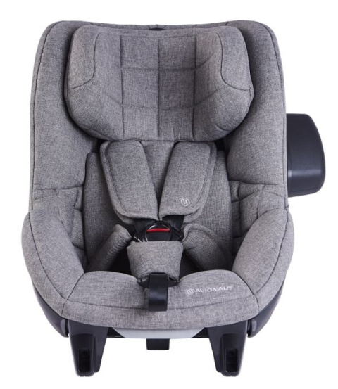 AEROFIX 2.0 i-Size 67-105 cm Avionaut fotelik samochodowy przodem i tyłem 0-17,5KG - AF.NL.01 Grey