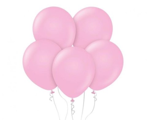 Balony Beauty&Charm, pastelowe cukrowy różowy 12" / 10 szt. GoDan