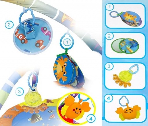 Mata edukacyjna Kinderkraft Ocean World