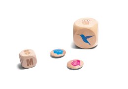 BS Toys, drewniana gra sensoryczna - Naśladuj ptaki