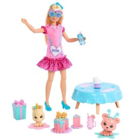 Barbie Moja Pierwsza Barbie Zwierzątka i akcesoria urodzinowe HMM63 HMM60 MATTEL