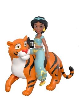 Disney Princess Mała lalka Księżniczka Jasmine i Rajah HLW83 HLW82 MATTEL