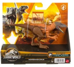Jurassic World Nagły atak Dinozaur Herrerasaurus ruchoma figurka HLN64 HLN63 MATTEL