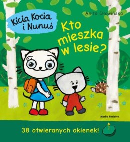 Książeczka Kicia Kocia i Nunuś. Kto mieszka w lesie?