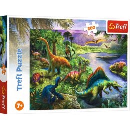 Puzzle 200el Drapieżne dinozaury 13281 Trefl p12