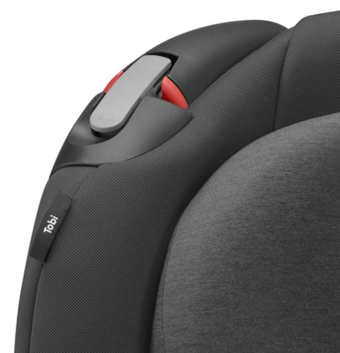 TOBI MAXI-COSI fotelik 9-18kg 4 punkty ADAC Authentic Black + Frotte Gratis