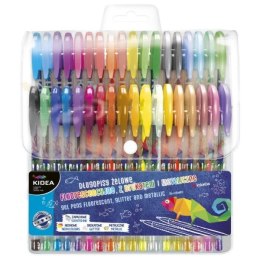 Długopisy żelowe 36 kolorów KIDEA