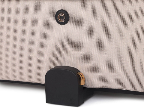 Gondola do wózka dziecięcego Cavoe Axo Shine Flamingo