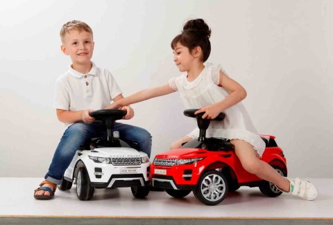 Jeździk dla dziecka pchacz chodzik Range Rover - biały