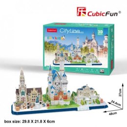 Puzzle 3D City Line Bavaria 178el 20267