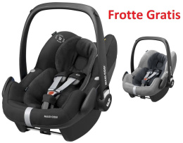 Pebble Pro i-Size Maxi-Cosi + Frotte fotelik samochodowy od urodzenia do ok. 12 miesiąca życia 45 cm do 75 cm - Essential Black