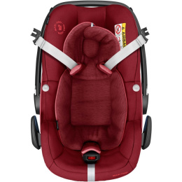 Pebble Pro i-Size Maxi-Cosi + Frotte fotelik samochodowy od urodzenia do ok. 12 miesiąca życia 45 cm do 75 cm - Essential Red