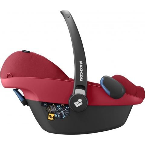 Pebble Pro i-Size Maxi-Cosi + Frotte fotelik samochodowy od urodzenia do ok. 12 miesiąca życia 45 cm do 75 cm - Essential Red