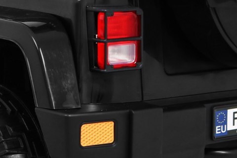 Auto Terenowe Full Time 4WD dla dzieci Czarny + Napęd 4x4 + Pilot