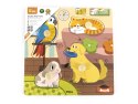 Viga 44595 Puzzle z uchwytami - zwierzęta