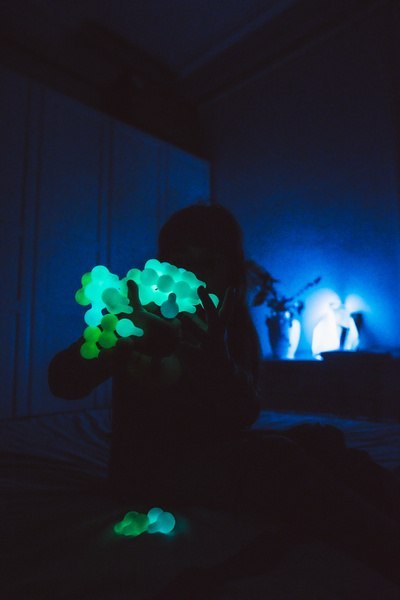 Lekkid, świecące silikonowe klocki konstrukcyjne - Magiczna lampa