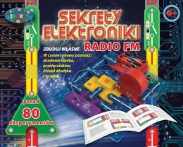 Sekrety elektroniki mini + radio FM 80 eksperymentów 59568 DROMADER