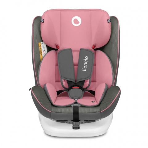 BASTIAAN Isofix 0-36kg 360° Lionelo fotelik samochodowy - Pink Baby
