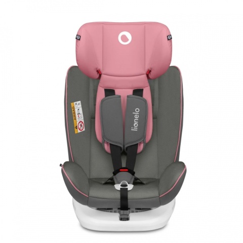 BASTIAAN Isofix 0-36kg 360° Lionelo fotelik samochodowy - Pink Baby