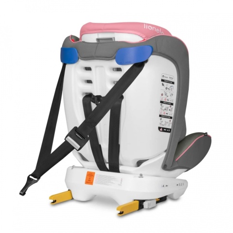 BASTIAAN Isofix 0-36kg 360° Lionelo fotelik samochodowy - Pink Baby