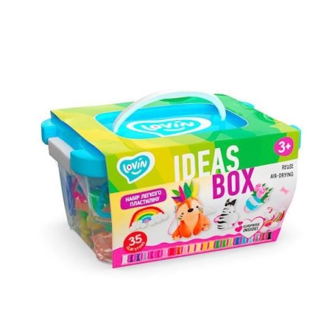 Ciastolina Zestaw kreatywności LovingDo Ideas box 70108 UA