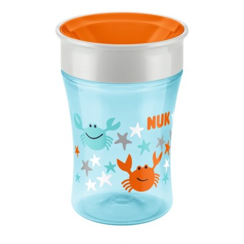 NUK 255248 Kubek magiczny 230ml pow.8m-cy ustnik niekapek 360 stopni*