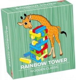 Rainbow Tower Wooden classic gra 59007 TACTIC