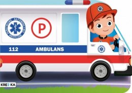 Kolorowanka wykrojnik Ambulans. Books and fun