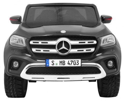 Mercedes Benz X-Class dla dzieci Czarny Pickup + Pilot + Napęd 4x4