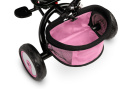 TIMMY + obracane siedzisko Toyz Trójkołowy rowerek 3-5lat do 25kg pink