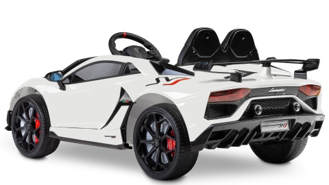 Pojazd na akumulator Toyz Lamborghini Aventador SVJ WHITE