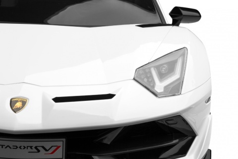 Pojazd na akumulator Toyz Lamborghini Aventador SVJ WHITE