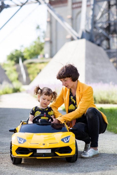 Pojazd na akumulator Toyz Lamborghini Aventador SVJ WHITE