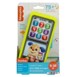 PROMO Fisher-Price Smartfonik 2w1 Przesuwaj i ucz się telefon HNL43 MATTEL