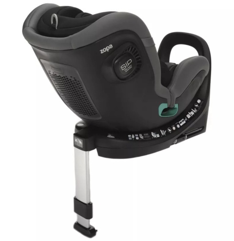 Voyager Maxi i-Size Zopa 0-19,5 kg do 135 cm fotelik 360 obrotowy samochodowy IsoFix - Silver Grey