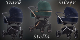 Bresso Premium Class Bebetto - stelaż konstrukcja wózka dziecięcego - PC DARK