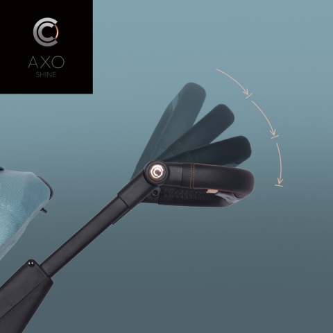 Cavoe Axo Shine Boho Green Wózek dziecięcy