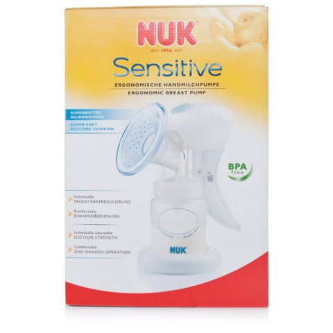 Ręczny odciągacz pokarmu NUK Sensitive